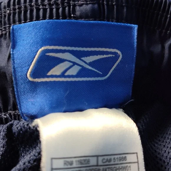 Reebok Navy Track Pants with Red Stripe men's size XL - Picture 10 of 10